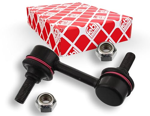 febi bilstein 42101 Verbindungsstange mit Sicherungsmuttern, 1 Stück | Kompatibel mit: HONDA ACCORD VII Tourer