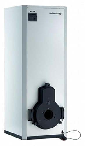 Stahl-Ölbrennwertkessel Schornstein Premys De Dietrich 27 kW + 100 l Tank ohne Brenner