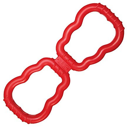 KONG Tug Toy - Giocattolo Per Cani In Gomma Naturale Per Giocare - Per Cani Di Taglia Media/Grande