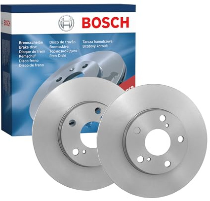 Bosch 986478632 Bremsscheibe - (Paar) | Belüftete Scheiben - ECE-R90-zertifiziert - hohe Kühlleistung, verlässliche Bremsleistung, Korrosionsschutz