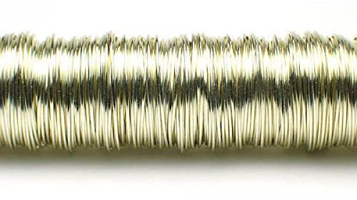 Deko Lackdraht, champagne, 0,5mm 100g Rolle