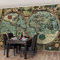 Vliestapete Premium Weltkarte - Die alte Welt - Fototapete Breit Vlies Tapete Wandtapete Wandbild Foto 3D Fototapete, Größe HxB: 225cm x 336cm