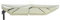 MilaniHome Telo di Ricambio Sostitutivo Beige per Ombrellone 3 X 4 Palo Laterale