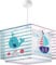 Dalber kinderlampe Pendelleuchte Hängelampe Petit Marin Seemann Wal, 30.5 x 30.5 x 25 cm, Blau