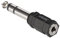 Ekon adattatore Audio, da Jack 3.5mm a Jack 6.3mm, femmina maschio, per radio, stereo, strumenti musicali, chitarra, amplificatore