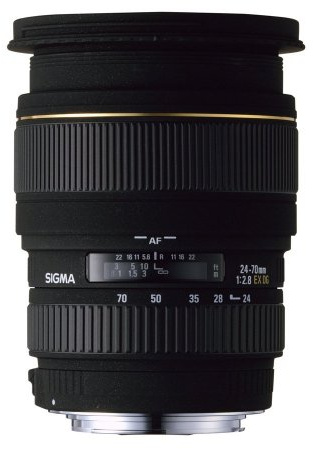Sigma 24-70mm f/2.8 EX DG Macro Nikon Fit Lens