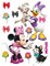 Wand Sticker DK 1768 Disney Minnie Mouse