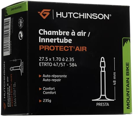 Hutchinson - Schlauch - MTB - Protect‘Air - Selbstreparierend - Integrierte Pannenschutzflüssigkeit - Presta-Ventil - Dicke 0,9 mm
