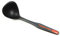 Tupperware Louche Noir Orange 8761 - 1 Pièce - Cuillère en Métal - 28,8 x 10 cm