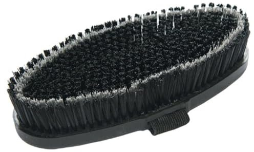 Pferdekardätsche Brush & Co, Schwarz/Grau