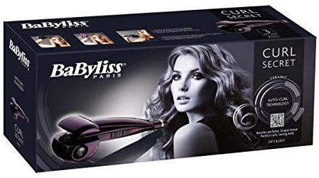 BabyLiss C1000E Curl Secret Auto-Curl Ceramic Hair Styler Curler Tongs For Curls