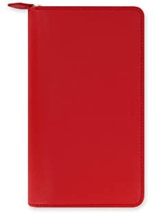 Filofax 22534 Organizer Compact Saffiano Zip, poppy