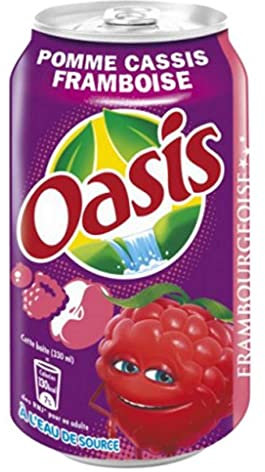 Oasis Pomme Cassis Framboise 33cl (pack de 24)