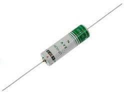 Saft Lithium Batterie LS14500CNA AA mit Axialer Drahtanschluss 3,6Volt Mignon Lithium
