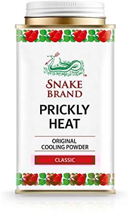 Snake Brand Prickly Heat Kühlpulver (Classic, 140g)