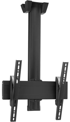 Vogel's C3044 - Soporte (80 kg, 165,1 cm (65), 100 x 100 mm, 400 x 400 mm, Ajustes de Altura, Negro)