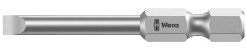 Wera Series 4 800/4 Z Tabelle Metall-Bit, Schlitz 0,5 mm x 4,0 mm x 50 mm Klinge, 1/10,2 cm Drive