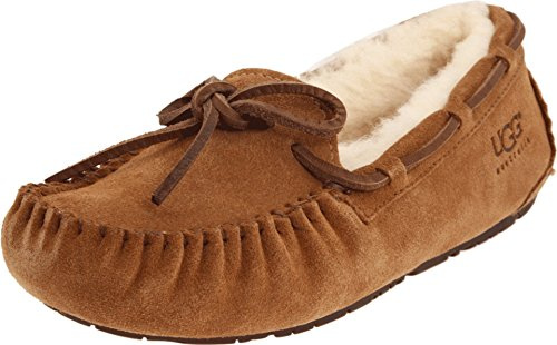 UGG Australia Dakota Girls Slippers,Chestnut,6