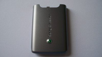 Tapa trasera para Sony Ericsson K610/i, color gris oscuro
