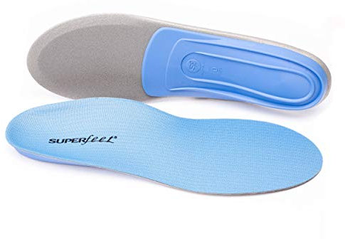 Superfeet Plantillas Ortopédicas y Recortables - Arco Mediano, EU 45 – 46.5