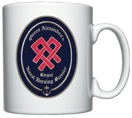 Queen Alexandra's Royal Naval Nursing Service Sleeve Badge - Personalised Mug