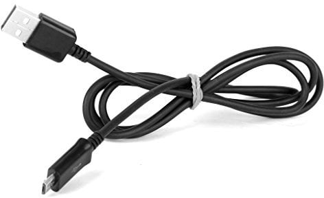 3.6ft (1.1m) Replacement USB Charging Cable Cord for PS4 Controller---Black