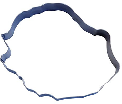 Gobel 883924 Moule Nonnette / Emporte-pièce Forme Réunion Inox, Argenté