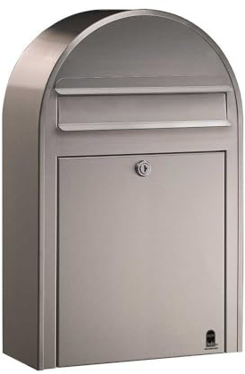 Bobi Classic S Briefkasten Edelstahl (V2A) Wandbriefkasten