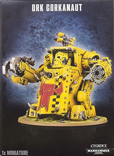 Games Workshop 99120103034 Warhammer 40,000 Ork Gorkanaut Morkanaut Action Figure