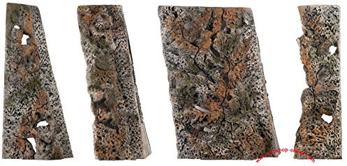 Unbekannt Aquarium 3 D Rückwand Set Riff für Becken 100x50cm
