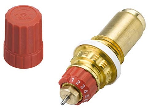 Einbauventil N rote Einstellkrone Serie 4 für Buderus VK-VKM-VC-VCM Heizkörper