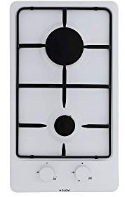 Glem GT32WH plaque Blanc Intégré Gaz - Plaques (Blanc, Intégré, Gaz, Émaillé, 1000 W, 3000 W)
