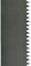 Ulmia 233-700 Ersatzsägeblatt, Sägeblatt (für Schittersäge 270W-700; große auf Zug und Stoß stehende Sägezähne; ohne Angeln; Länge: 700 mm; Zahnweite: 6,0 mm; Breite: 38 mm)