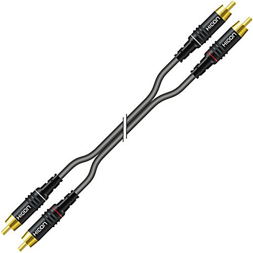 Sommer Cable 1m Cinchkabel SC Onyx 2025 MKII Stereo RCA HI-CM06 Stecker schwarz - ON81-0100-SW
