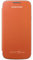 Samsung Hülle Schutzhülle Clip-On Flip Case Cover für Samsung Galaxy S4 Mini - Orange