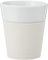 Bodum BISTRO 2-teiliges Tassenset mit Silikonband (Spülmaschinengeeignet, 0,3 liters) cremefarben, Creme