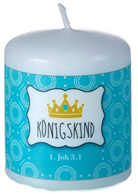 Christliche Geschenkideen °*8624 Neue Serie Königskind® (Kerze)