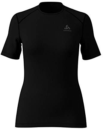 Odlo Damen Shirt Short Sleeve Crew Neck Warm