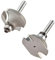 Trend Professional Shoulder Scribe/Profile Set Router Cutter Bit, 1/4 Inch Shank, 36.7mm Cut Diameter, 9mm Cut Length, 9.5mm Bearing Diameter, TCT, SSP/1X1/4TC