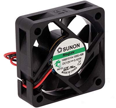 Sunon Lüfter 50x50x15mm HA50151V4-A99 DC 12V 3200 U/min 16dBA Vapolager 2 Litzen