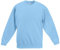 Fruit of the Loom Jungen Regular Fit Sweatshirt SS027B, Blau (Sky Blue), 3/4 Jahre (Herstellergröße: 104cm)