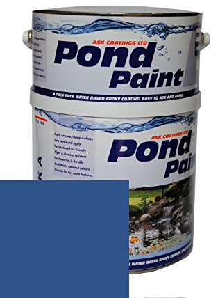 Water Based Epoxy Resin Pond Paint 2.5L (Dark Blue)