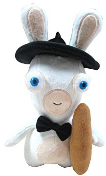 Kayford Holding Raving Rabbits Plüsch - Franzose (22cm), KH00175