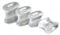 GelX All Gel Toe Spreader (x2) Small (4th/5th Toe) - Protects, Realigns and Moisturises
