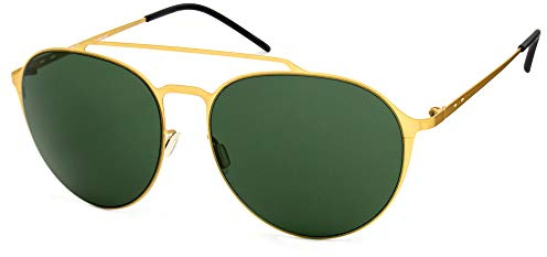 Italia Independent Women’s 0221-120-120 Sunglasses, Gold (Dorado), 58