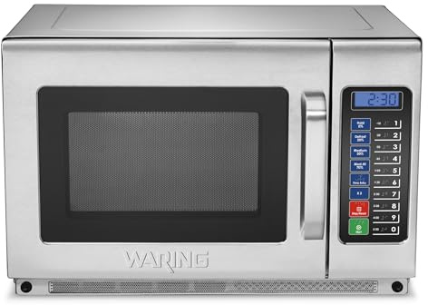 Waring Microwave Oven with 1.2 Cu Ft & 10 Programmable Memory Settings
