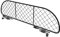 ERGOTECH Trennnetz Trenngitter Hundegitter kompatibel mit OPEL Meriva BJ 2003-2009