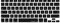 MiNGFi Protector de Teclado Silicona francés AZERTY para MacBook Pro 13 A1278 A1425 A1502 Air 13 A1369 A1466 Pro 15 A1398 A1286 Pro 17 A1297 (2008–2017) US/ANSI - Negro
