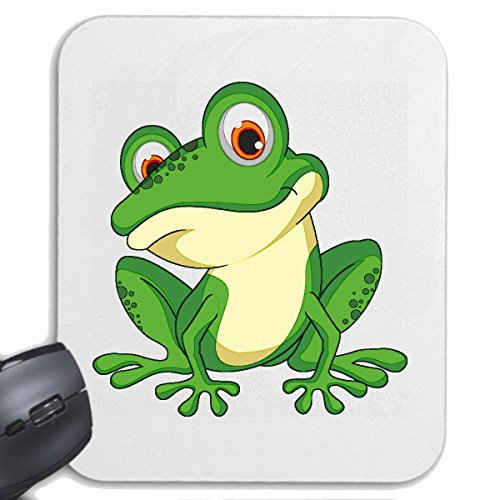 Mousepad (Mauspad) SÜSSER Frosch KRÖTE SCHAUT SEHR NIEDLICH FROSCHLURCHE KRÖTE FROSCHARTEN FRÖSCHE KRÖTEN MOLCH für ihren Laptop, Notebook oder Internet PC .. in We