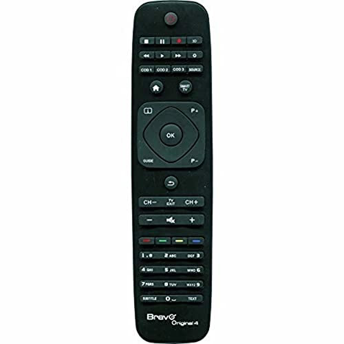 Bravo tc-original-4 telecomando preprogrammata per TV Philips Nero